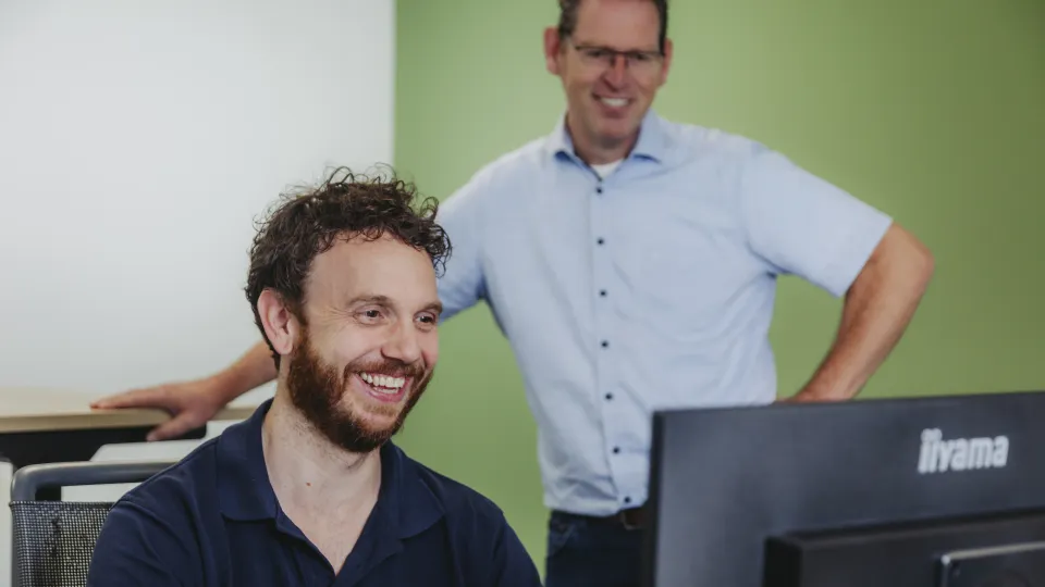 Erik en Jelmer Biogas