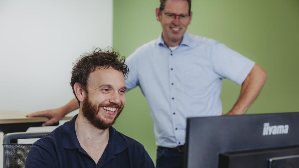 Erik en Jelmer Biogas