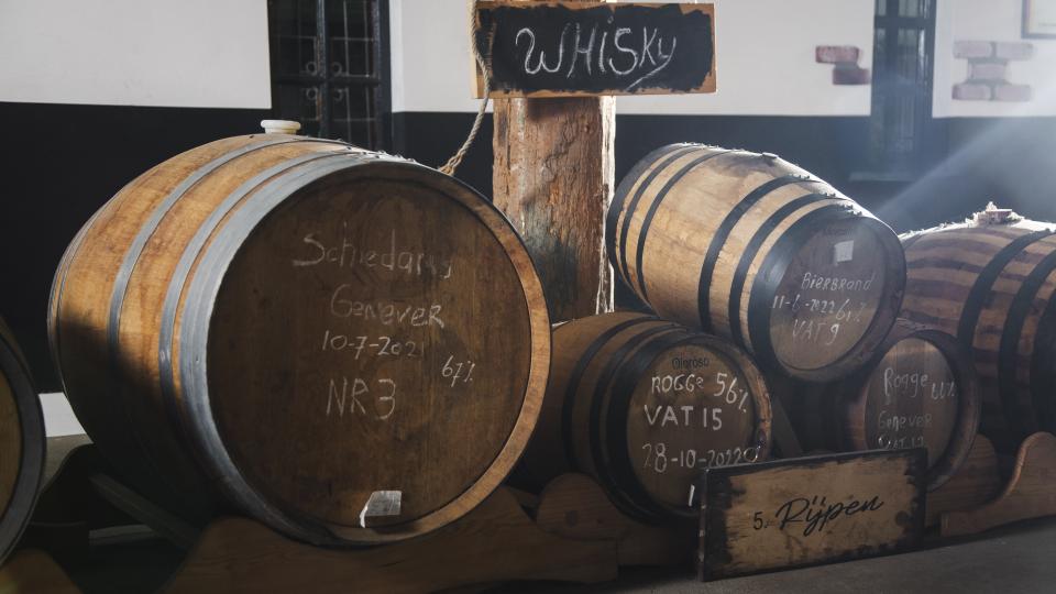 Vaten van Groninger Genever Stokerij