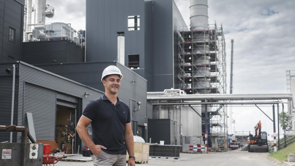 Goedhart Borgesius staat voor fabriek in aanbouw