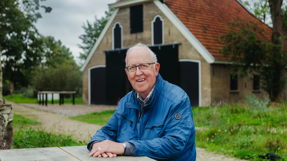 Foto van Henk Buith, voorzitter van Stichting Martenastate.