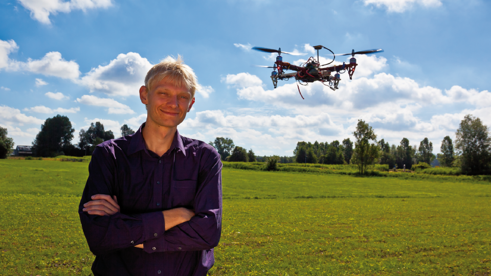 Foto van Steven van der Veeke, promovendus bij Medusa Explorations.