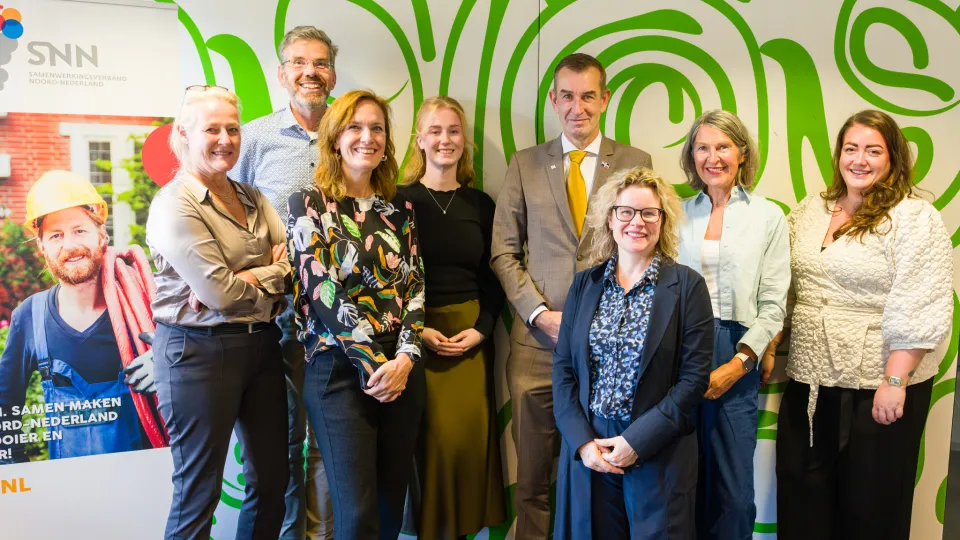 Werkbezoek Eddie van Marum aan het SNN op 22 september 2025
