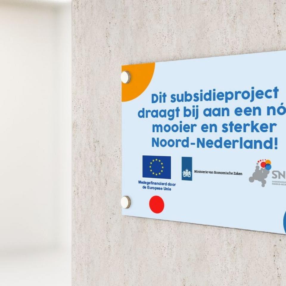EFRO voorbeeld publiciteitseisen