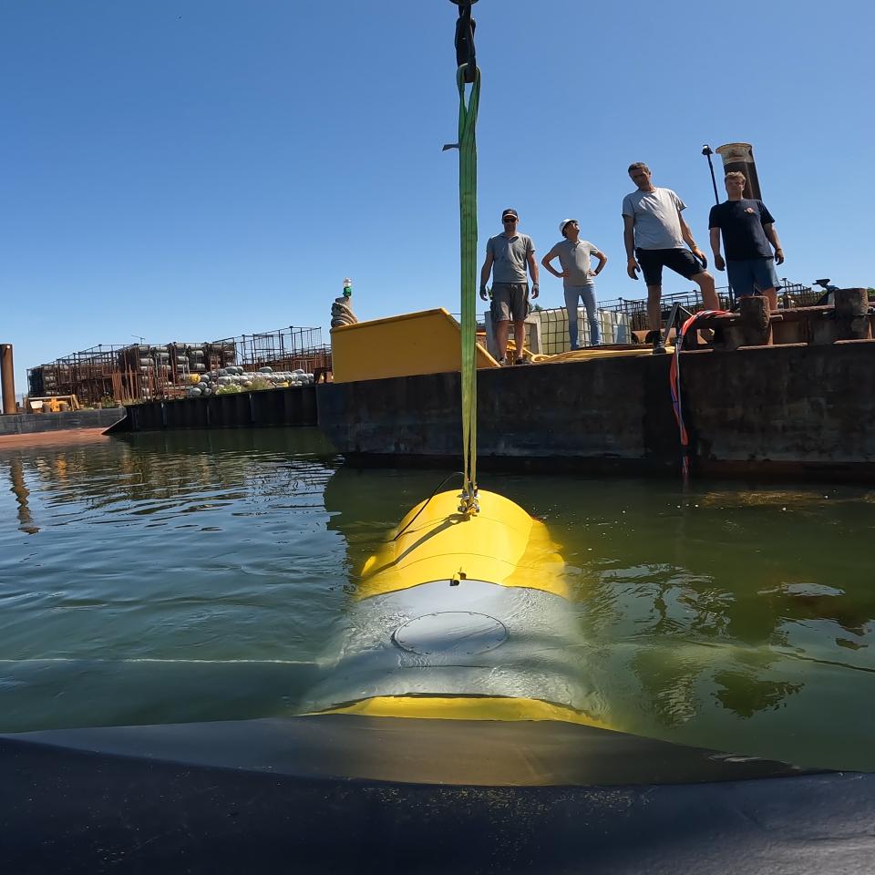 Mobula eerste tewaterlating