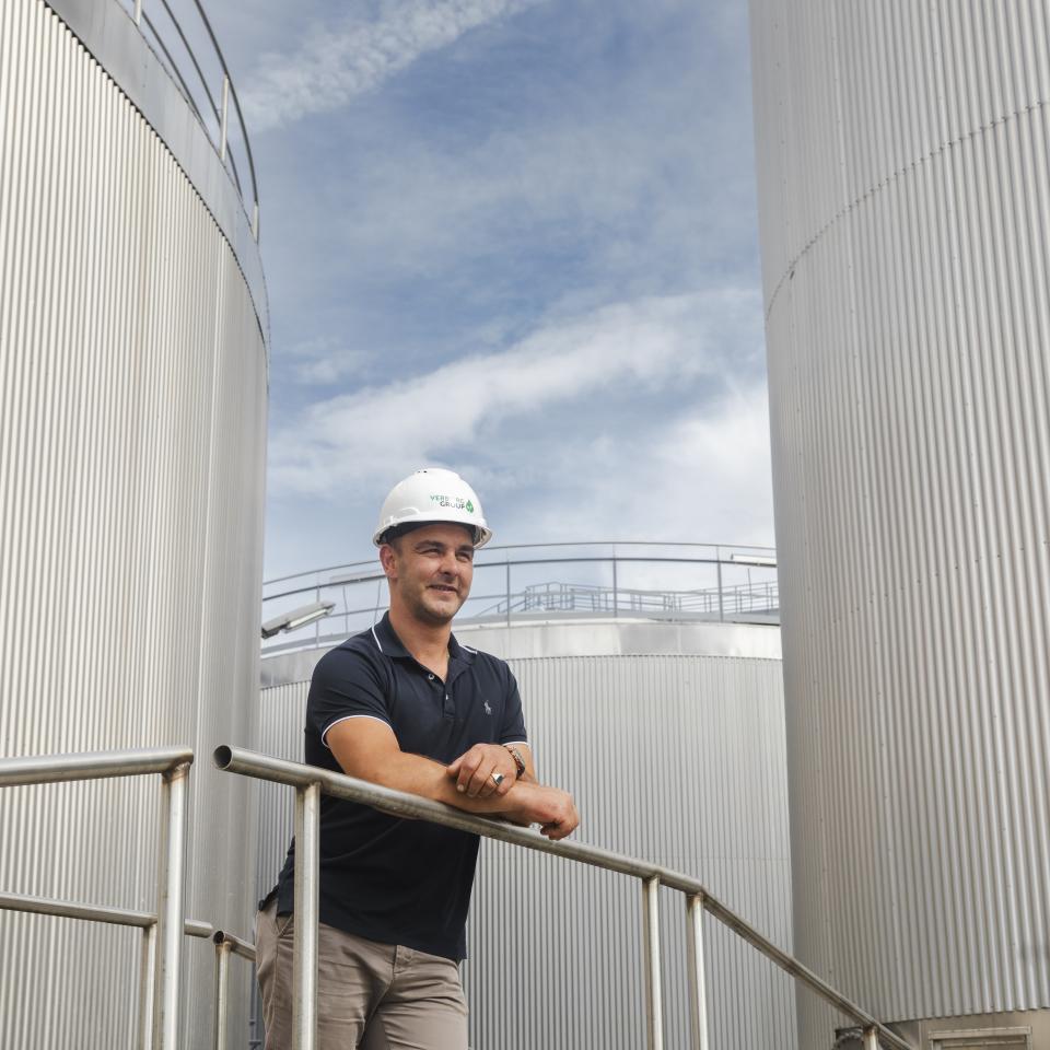 Goedhart Borgesius staat voor fabriek in aanbouw