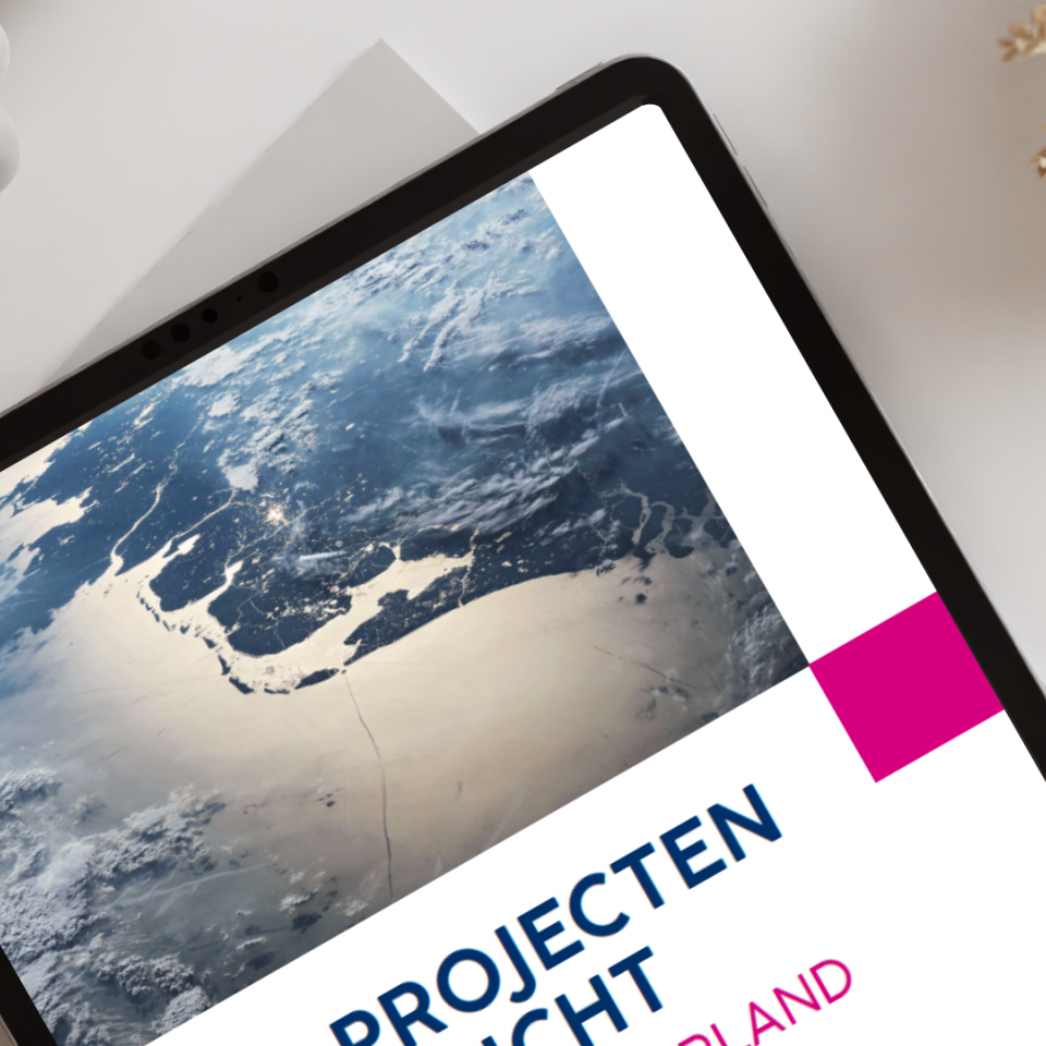 Mock-up ipad, brochure JTF 
