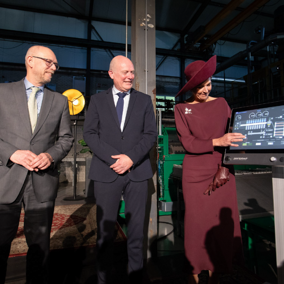 Koningin Máxima opent DEMO-fabriek UPPACT