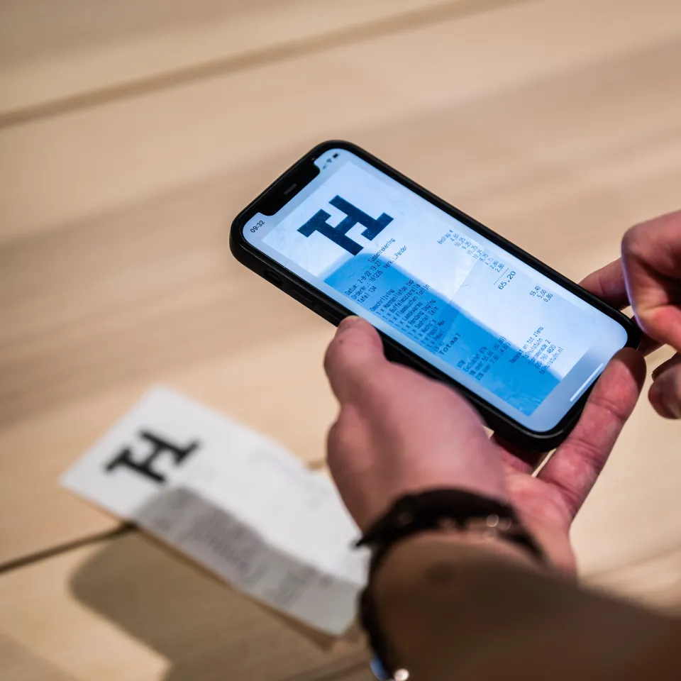 telefoon app klippa