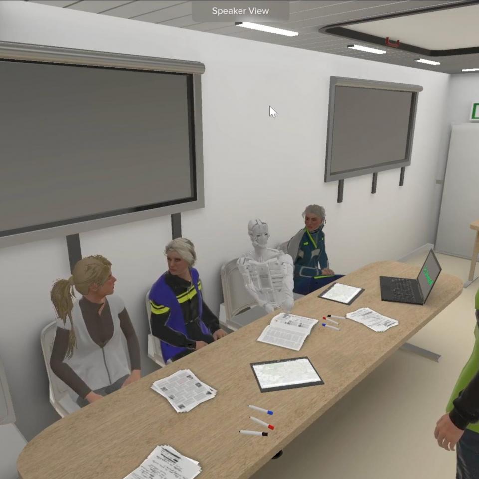 Digitale werkomgeving via VR Bril