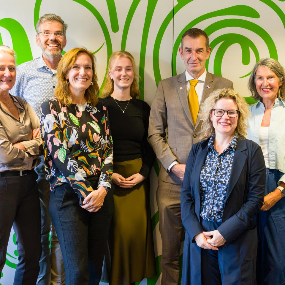 Werkbezoek Eddie van Marum aan het SNN op 22 september 2025