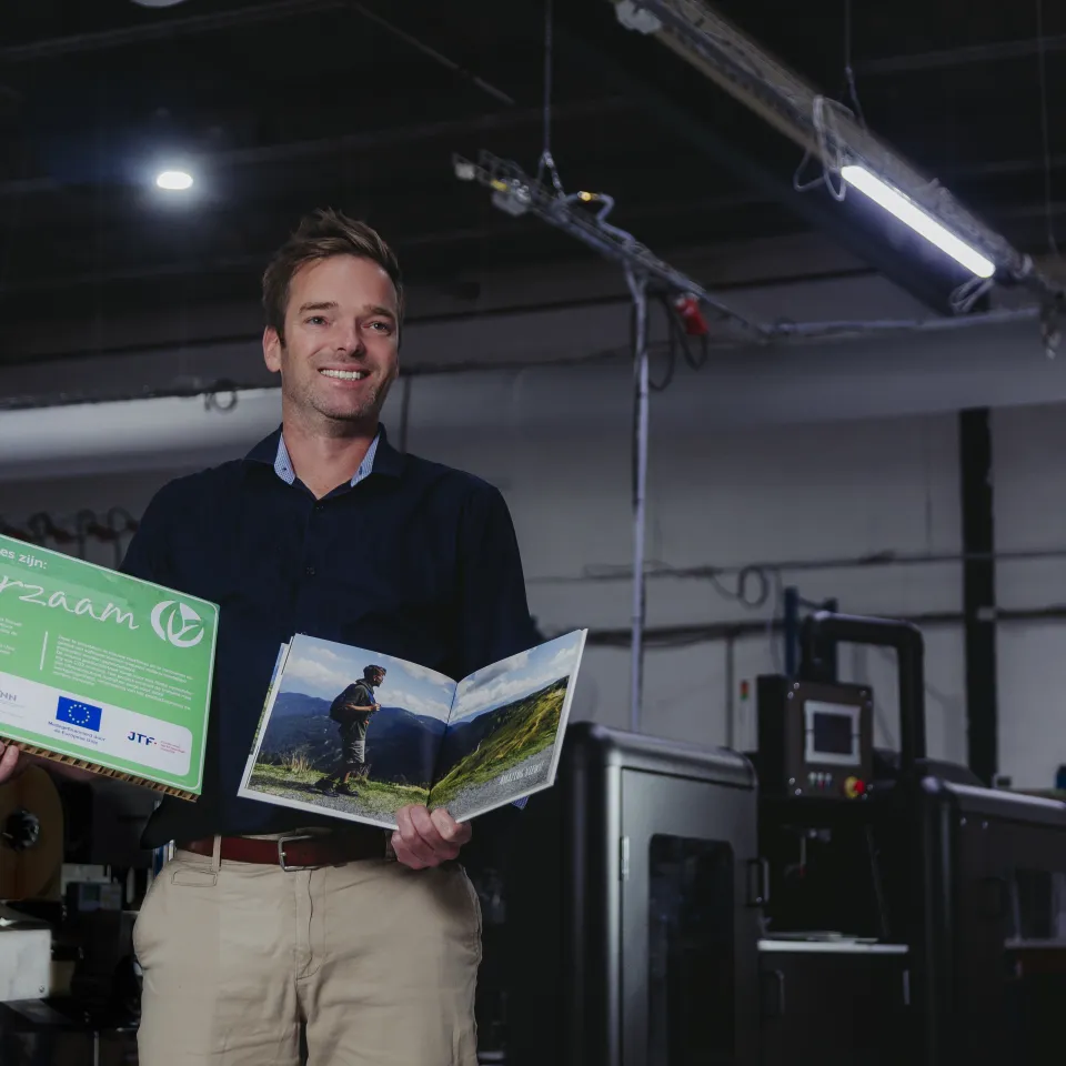 Stephan de Vries, algemeen directeur van fotofabriek.nl